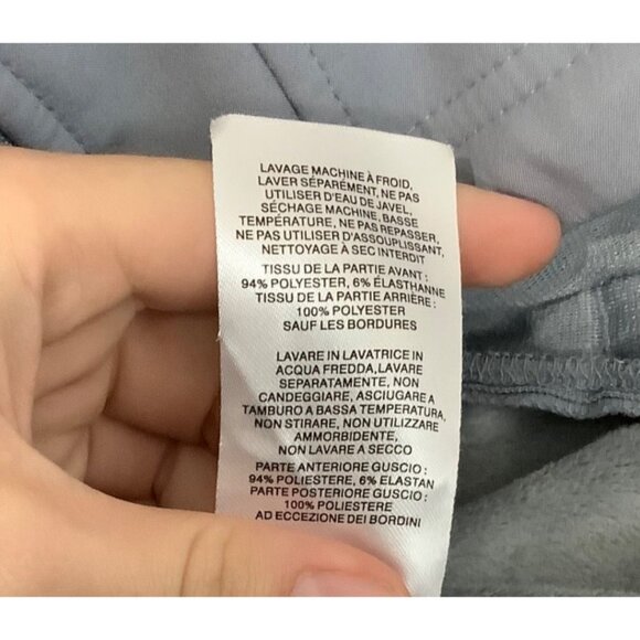 Columbia Women Medium Gray Full-Zip Softshell Jacket Fleece Lining Waterproof - Picture 8 of 9